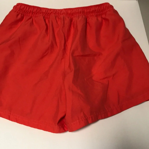 Kinesis lined orange and aqua running shorts - Picture 3 of 5